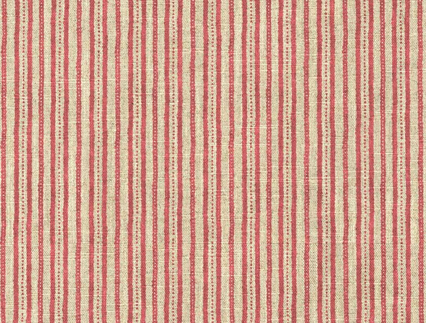 Spill Resistant Sussex Stripe: Cardinal