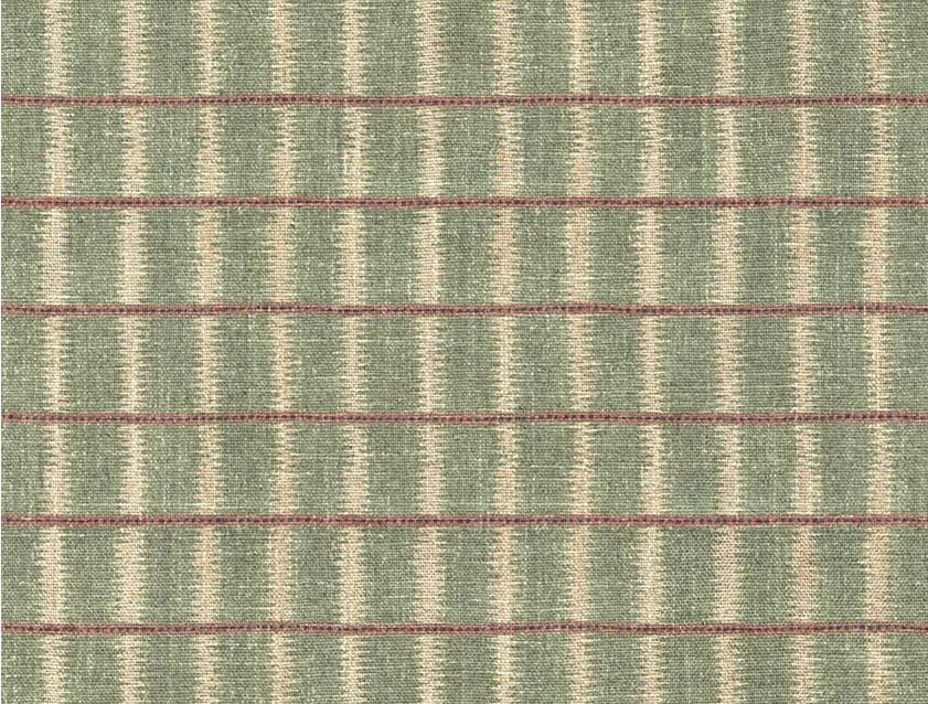 V&A Threads of India on Linen - Ikat Mirage: Spring