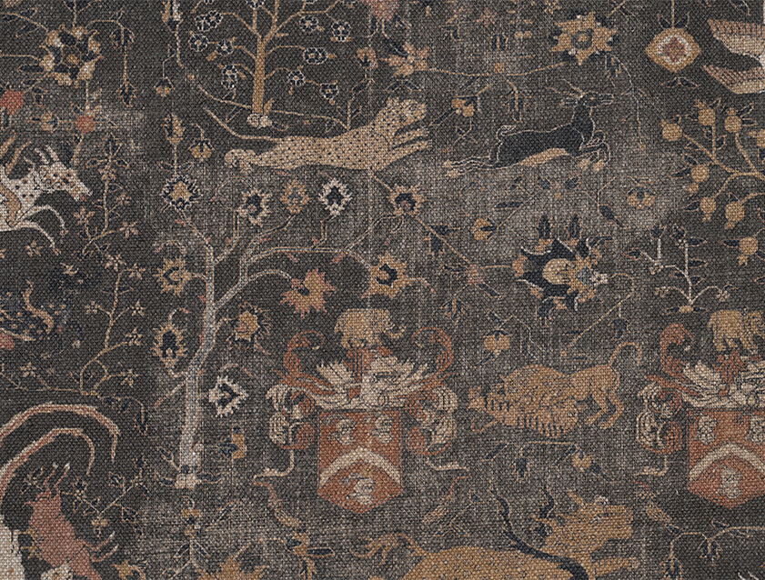 Spill Resistant V&A Lahore Dynasty: Cacao