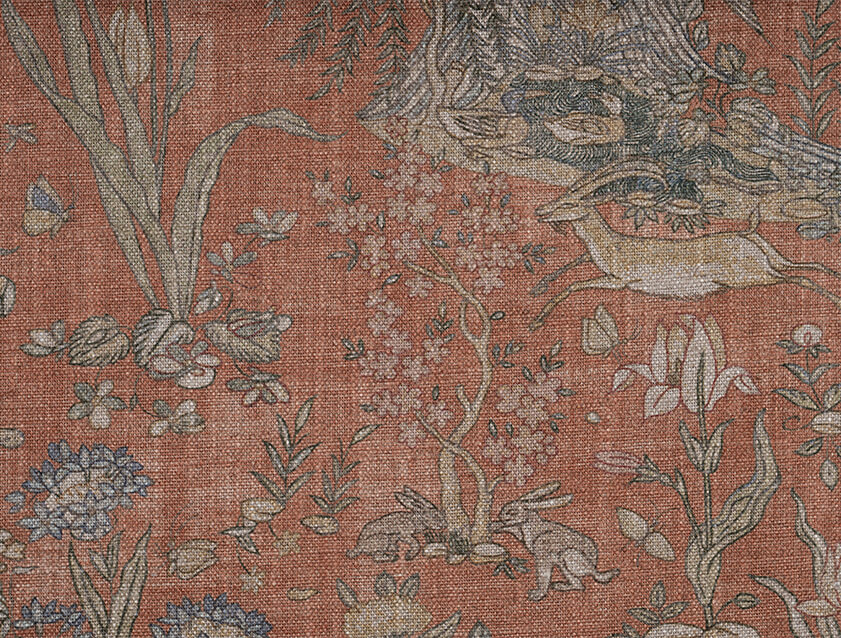 Spill Resistant V&A Mughal Garden Safari: Flame