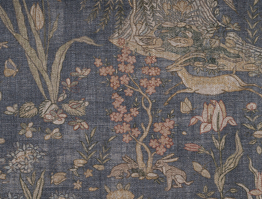 Spill Resistant V&A Mughal Garden Safari: Ink