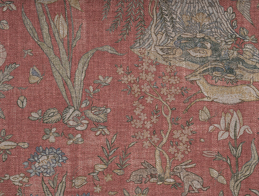 Spill Resistant V&A Mughal Garden Safari: Rouge