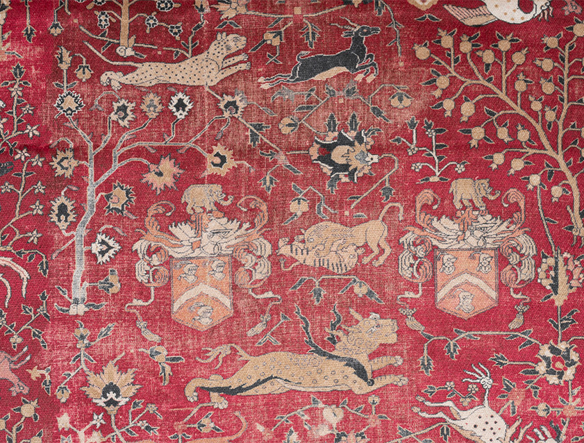 V&A Threads of India Opulent Velvets - Lahore Dynasty: Rouge