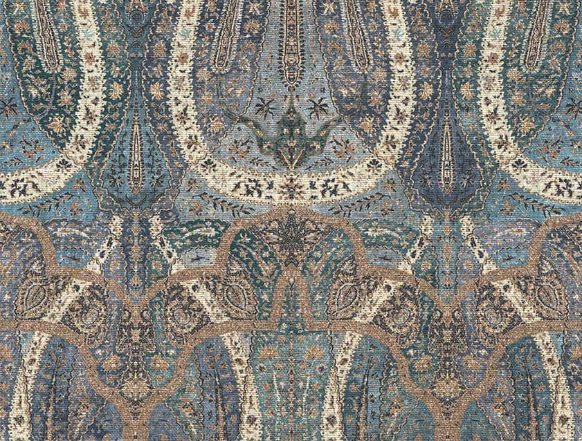 V&A Threads of India on Linen - Paisley Splendour: Kashmir