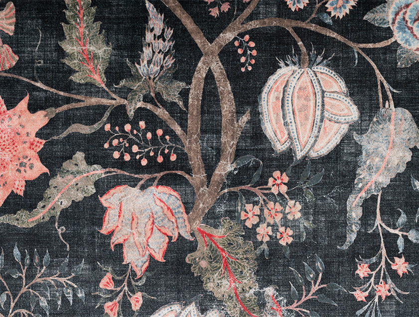 V&A Threads of India Opulent Velvets - Tree of Life: Midnight