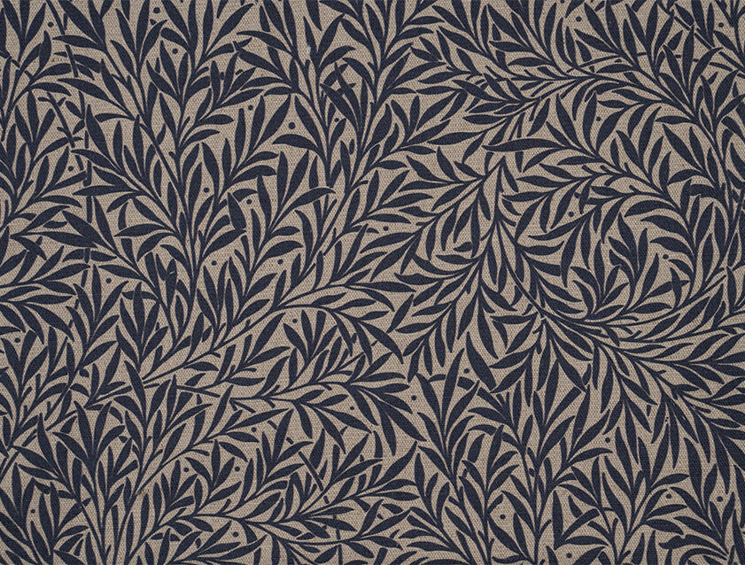 V&A Drawn From Nature - Willow: Navy