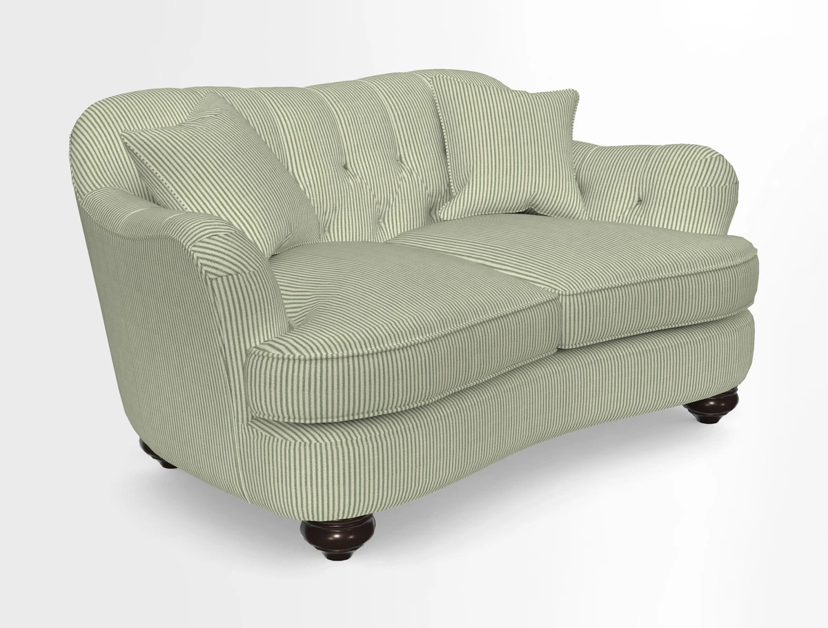 Fairmont 2.5 Seater Sofa in Romo Osumi Wild Rose with Contrast Piping in Linwood Luna Blossom Contrasting Scatters in Colefax & Fowler Jocasta Velvet Red