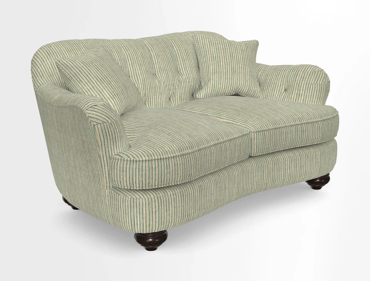 Fairmont 2.5 Seater Sofa in Romo Osumi Wild Rose with Contrast Piping in Linwood Luna Blossom Contrasting Scatters in Colefax & Fowler Jocasta Velvet Red