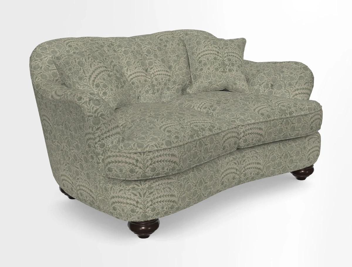 Fairmont 2.5 Seater Sofa in Romo Osumi Wild Rose with Contrast Piping in Linwood Luna Blossom Contrasting Scatters in Colefax & Fowler Jocasta Velvet Red