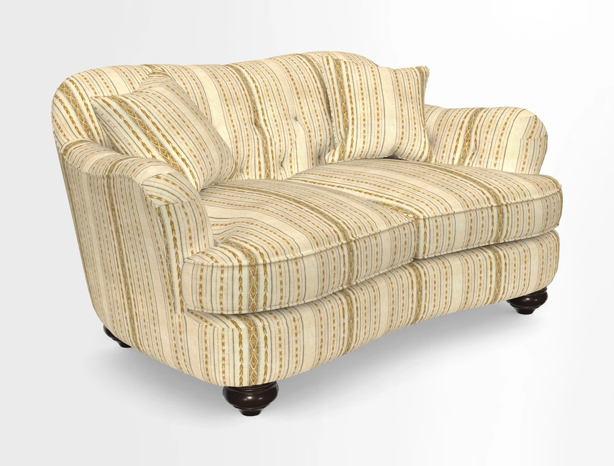 Fairmont 2.5 Seater Sofa in Romo Osumi Wild Rose with Contrast Piping in Linwood Luna Blossom Contrasting Scatters in Colefax & Fowler Jocasta Velvet Red