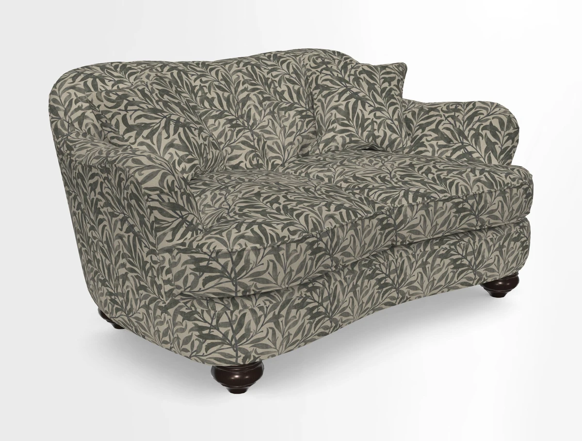 Fairmont 2.5 Seater Sofa in Romo Osumi Wild Rose with Contrast Piping in Linwood Luna Blossom Contrasting Scatters in Colefax & Fowler Jocasta Velvet Red