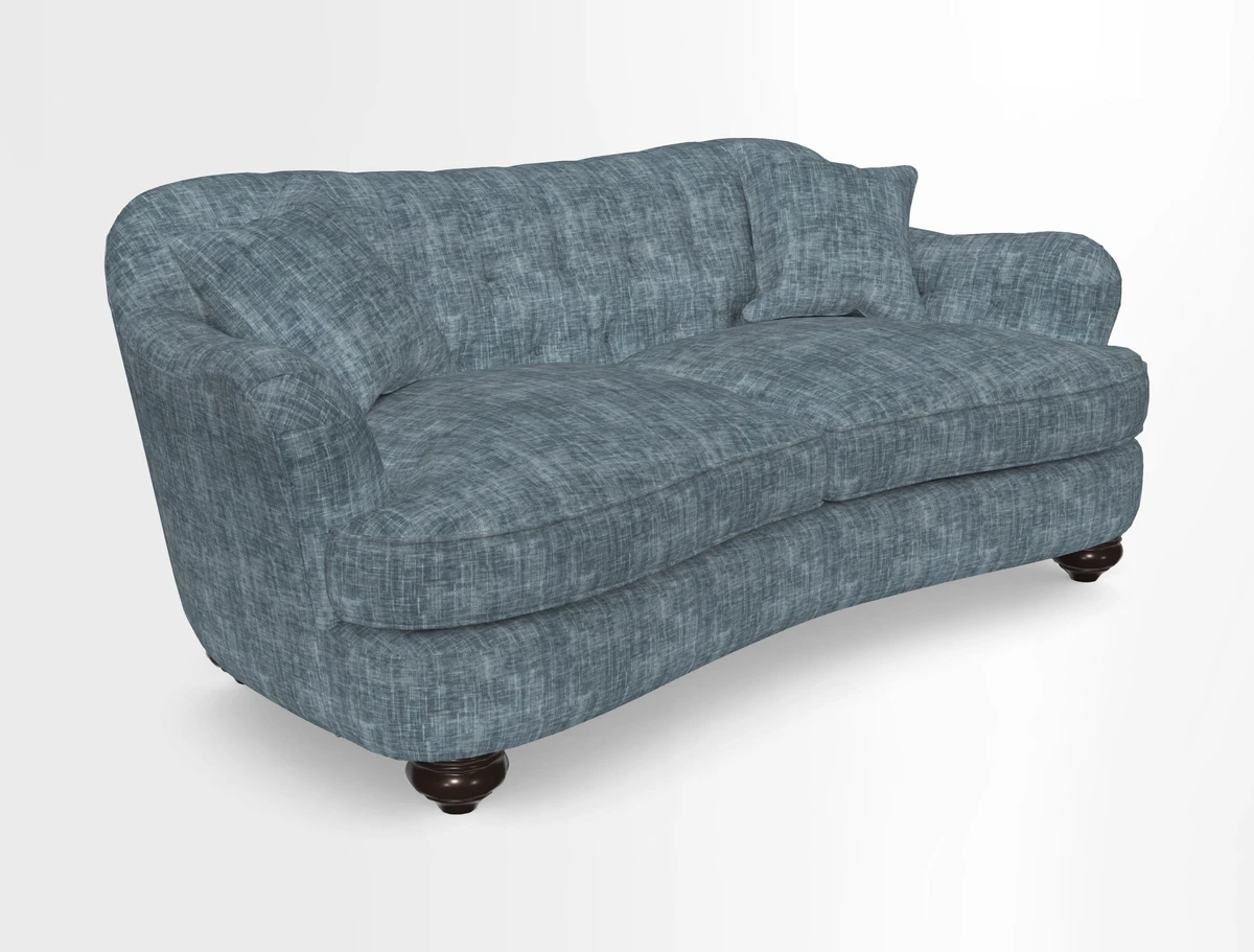 Fairmont 3 Seater Sofa in Romo Osumi Wild Rose with Contrast Piping in Linwood Luna Blossom Contrasting Scatters in Colefax & Fowler Jocasta Velvet Red