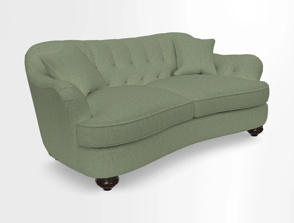 Fairmont 3 Seater Sofa in Romo Osumi Wild Rose with Contrast Piping in Linwood Luna Blossom Contrasting Scatters in Colefax & Fowler Jocasta Velvet Red