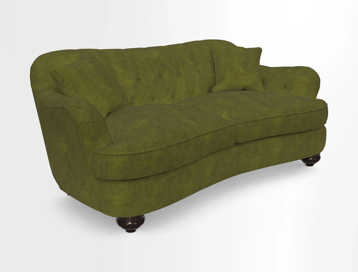 Fairmont 3 Seater Sofa in Romo Osumi Wild Rose with Contrast Piping in Linwood Luna Blossom Contrasting Scatters in Colefax & Fowler Jocasta Velvet Red