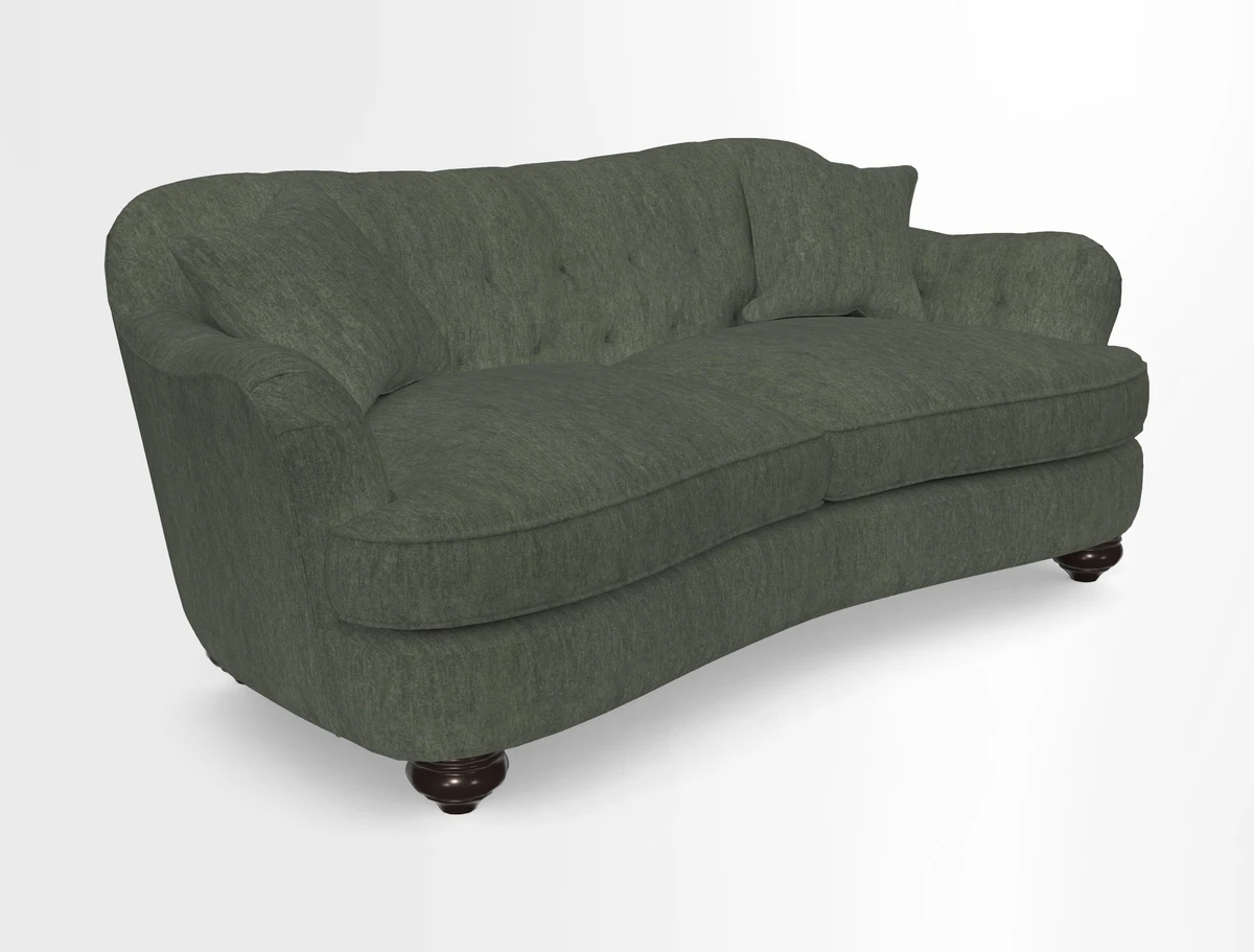 Fairmont 3 Seater Sofa in Romo Osumi Wild Rose with Contrast Piping in Linwood Luna Blossom Contrasting Scatters in Colefax & Fowler Jocasta Velvet Red