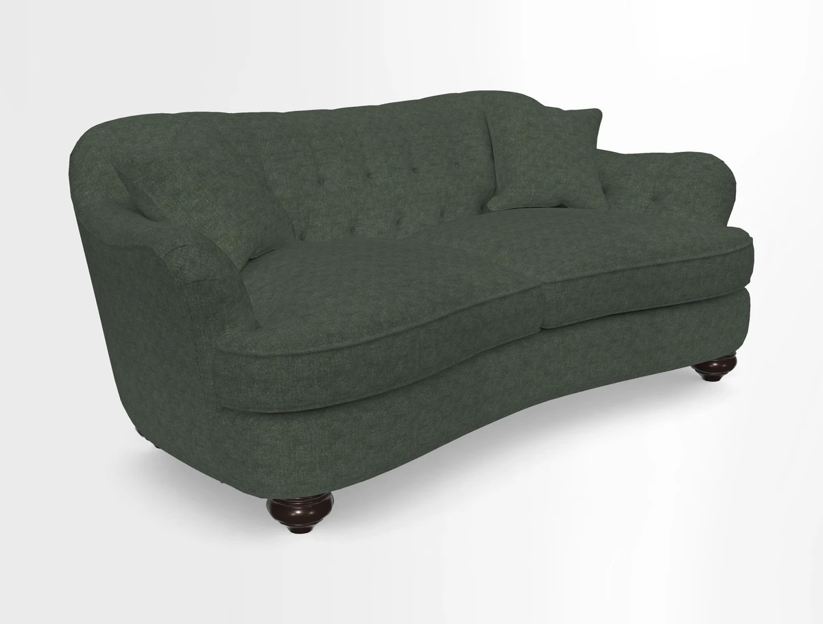 Fairmont 3 Seater Sofa in Romo Osumi Wild Rose with Contrast Piping in Linwood Luna Blossom Contrasting Scatters in Colefax & Fowler Jocasta Velvet Red