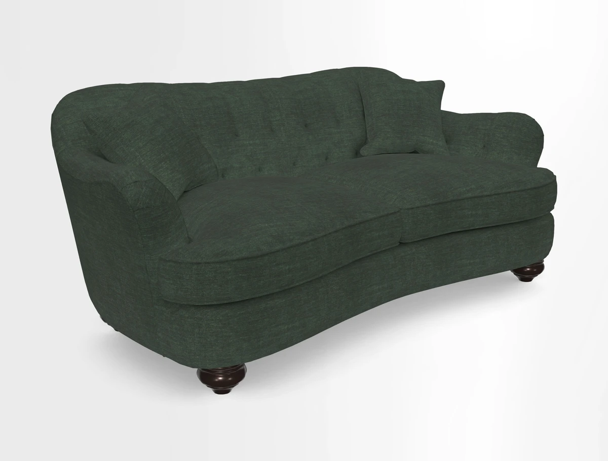 Fairmont 3 Seater Sofa in Romo Osumi Wild Rose with Contrast Piping in Linwood Luna Blossom Contrasting Scatters in Colefax & Fowler Jocasta Velvet Red
