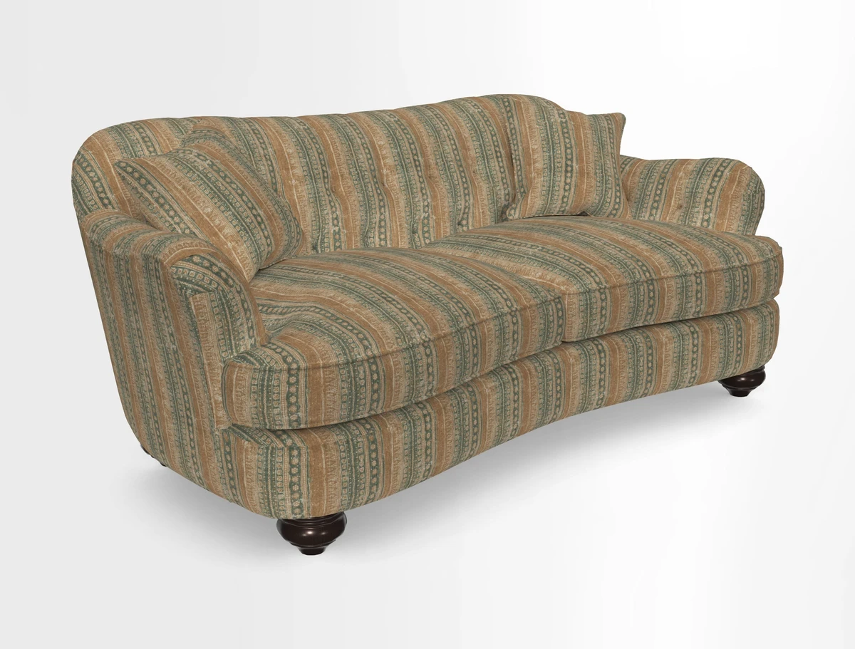 Fairmont 3 Seater Sofa in Romo Osumi Wild Rose with Contrast Piping in Linwood Luna Blossom Contrasting Scatters in Colefax & Fowler Jocasta Velvet Red