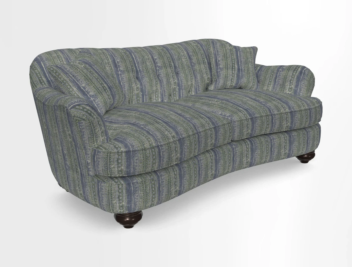 Fairmont 3 Seater Sofa in Romo Osumi Wild Rose with Contrast Piping in Linwood Luna Blossom Contrasting Scatters in Colefax & Fowler Jocasta Velvet Red