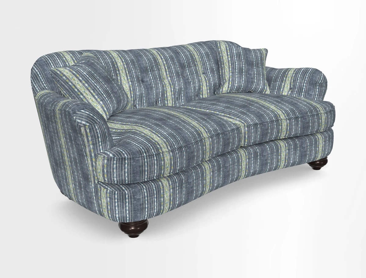 Fairmont 3 Seater Sofa in Romo Osumi Wild Rose with Contrast Piping in Linwood Luna Blossom Contrasting Scatters in Colefax & Fowler Jocasta Velvet Red