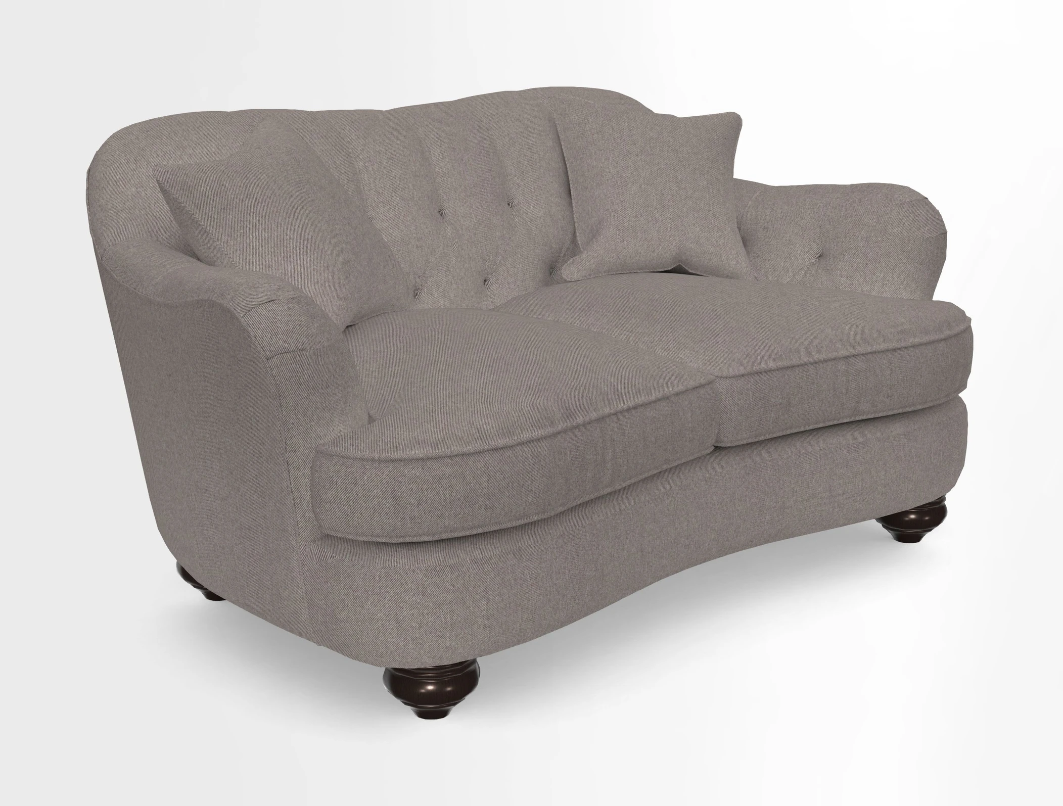 Fairmont 2.5 Seater Sofa in Romo Osumi Wild Rose with Contrast Piping in Linwood Luna Blossom Contrasting Scatters in Colefax & Fowler Jocasta Velvet Red