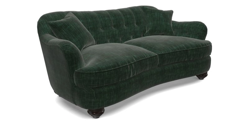 Fairmont 3 Seater Sofa in Romo Osumi Wild Rose with Contrast Piping in Linwood Luna Blossom Contrasting Scatters in Colefax & Fowler Jocasta Velvet Red