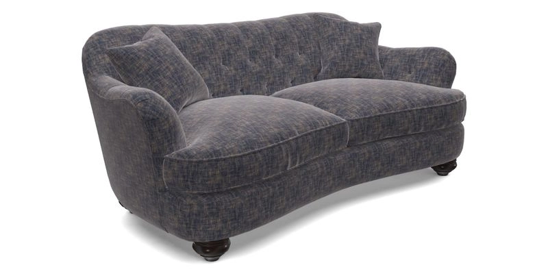 Fairmont 3 Seater Sofa in Romo Osumi Wild Rose with Contrast Piping in Linwood Luna Blossom Contrasting Scatters in Colefax & Fowler Jocasta Velvet Red