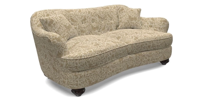 Fairmont 3 Seater Sofa in Romo Osumi Wild Rose with Contrast Piping in Linwood Luna Blossom Contrasting Scatters in Colefax & Fowler Jocasta Velvet Red