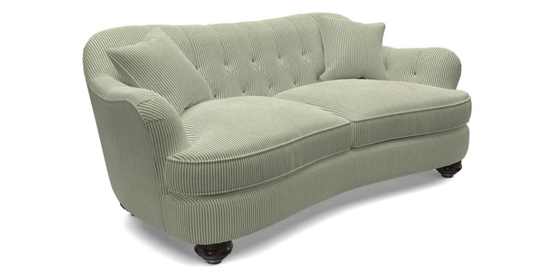 Fairmont 3 Seater Sofa in Romo Osumi Wild Rose with Contrast Piping in Linwood Luna Blossom Contrasting Scatters in Colefax & Fowler Jocasta Velvet Red