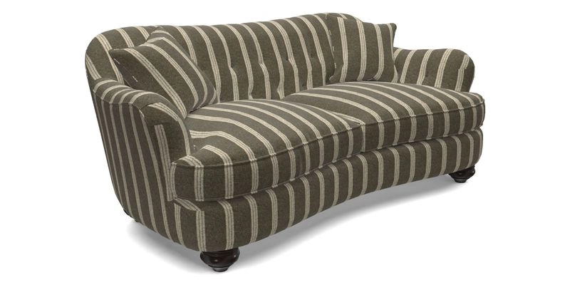 Fairmont 3 Seater Sofa in Romo Osumi Wild Rose with Contrast Piping in Linwood Luna Blossom Contrasting Scatters in Colefax & Fowler Jocasta Velvet Red