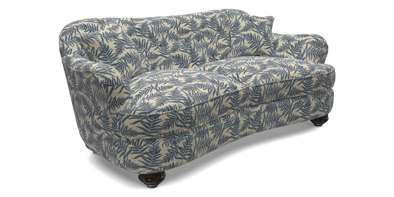 Fairmont 3 Seater Sofa in Romo Osumi Wild Rose with Contrast Piping in Linwood Luna Blossom Contrasting Scatters in Colefax & Fowler Jocasta Velvet Red