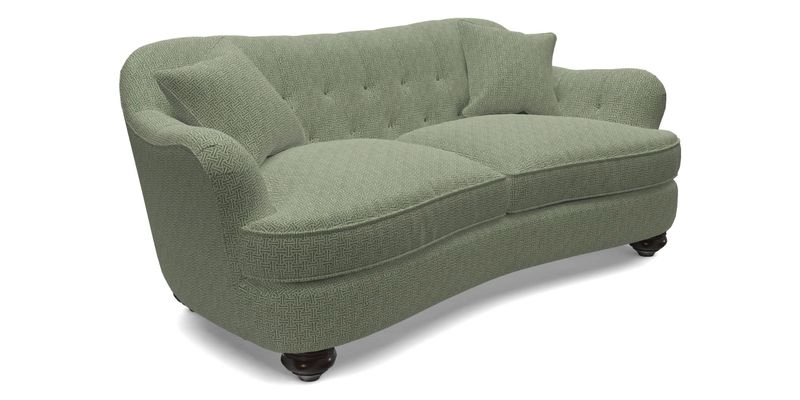 Fairmont 3 Seater Sofa in Romo Osumi Wild Rose with Contrast Piping in Linwood Luna Blossom Contrasting Scatters in Colefax & Fowler Jocasta Velvet Red