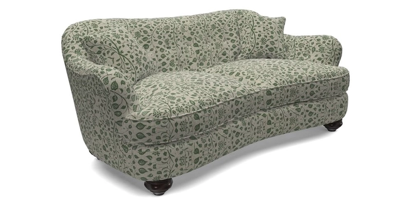 Fairmont 3 Seater Sofa in Romo Osumi Wild Rose with Contrast Piping in Linwood Luna Blossom Contrasting Scatters in Colefax & Fowler Jocasta Velvet Red