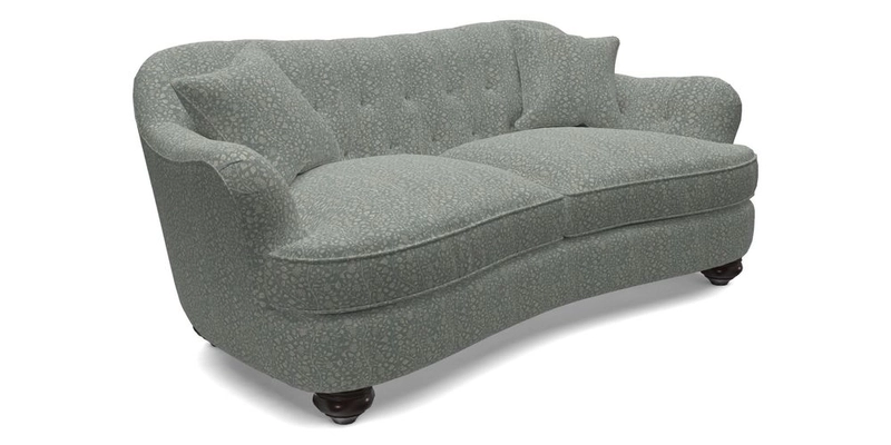 Fairmont 3 Seater Sofa in Romo Osumi Wild Rose with Contrast Piping in Linwood Luna Blossom Contrasting Scatters in Colefax & Fowler Jocasta Velvet Red