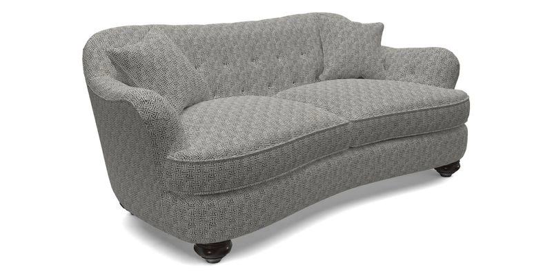 Fairmont 3 Seater Sofa in Romo Osumi Wild Rose with Contrast Piping in Linwood Luna Blossom Contrasting Scatters in Colefax & Fowler Jocasta Velvet Red