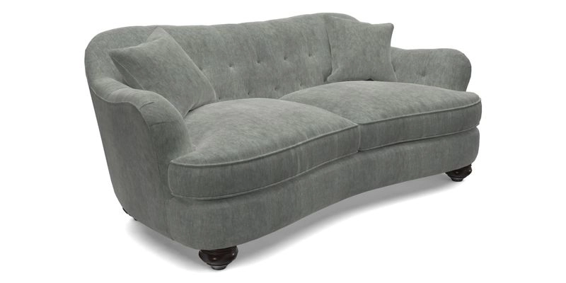 Fairmont 3 Seater Sofa in Romo Osumi Wild Rose with Contrast Piping in Linwood Luna Blossom Contrasting Scatters in Colefax & Fowler Jocasta Velvet Red