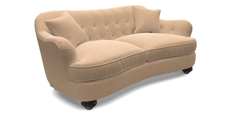 Fairmont 3 Seater Sofa in Romo Osumi Wild Rose with Contrast Piping in Linwood Luna Blossom Contrasting Scatters in Colefax & Fowler Jocasta Velvet Red