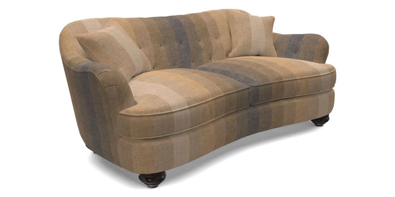 Fairmont 3 Seater Sofa in Romo Osumi Wild Rose with Contrast Piping in Linwood Luna Blossom Contrasting Scatters in Colefax & Fowler Jocasta Velvet Red