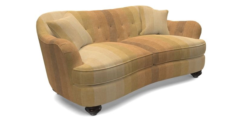 Fairmont 3 Seater Sofa in Romo Osumi Wild Rose with Contrast Piping in Linwood Luna Blossom Contrasting Scatters in Colefax & Fowler Jocasta Velvet Red