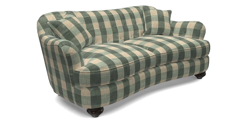 Fairmont 3 Seater Sofa in Romo Osumi Wild Rose with Contrast Piping in Linwood Luna Blossom Contrasting Scatters in Colefax & Fowler Jocasta Velvet Red