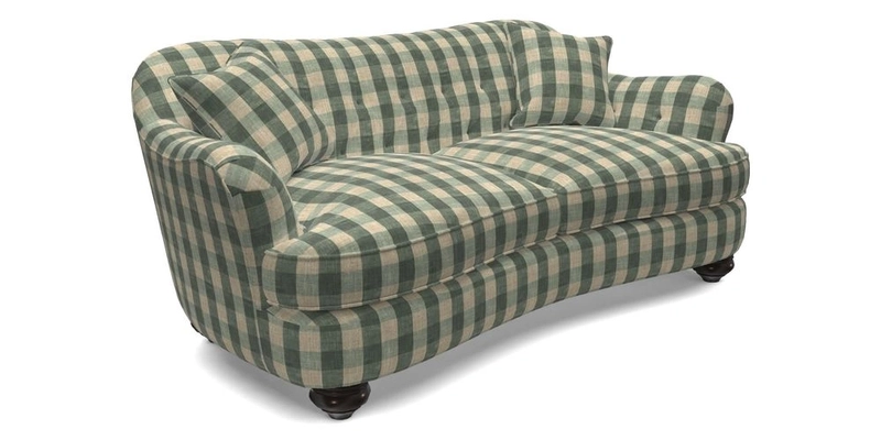 Fairmont 3 Seater Sofa in Romo Osumi Wild Rose with Contrast Piping in Linwood Luna Blossom Contrasting Scatters in Colefax & Fowler Jocasta Velvet Red