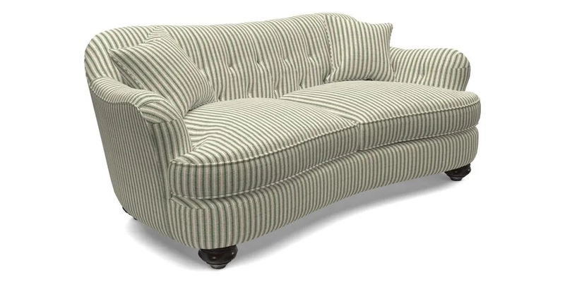 Fairmont 3 Seater Sofa in Romo Osumi Wild Rose with Contrast Piping in Linwood Luna Blossom Contrasting Scatters in Colefax & Fowler Jocasta Velvet Red