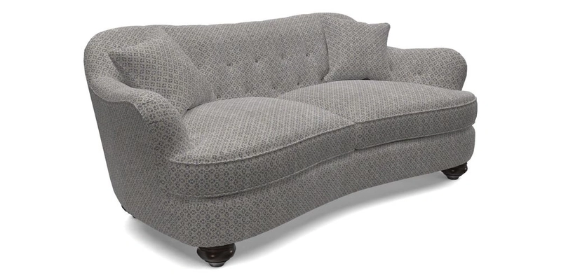 Fairmont 3 Seater Sofa in Romo Osumi Wild Rose with Contrast Piping in Linwood Luna Blossom Contrasting Scatters in Colefax & Fowler Jocasta Velvet Red