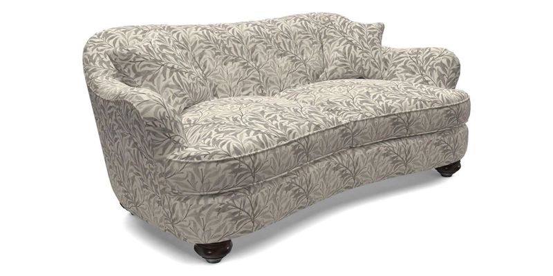 Fairmont 3 Seater Sofa in Romo Osumi Wild Rose with Contrast Piping in Linwood Luna Blossom Contrasting Scatters in Colefax & Fowler Jocasta Velvet Red