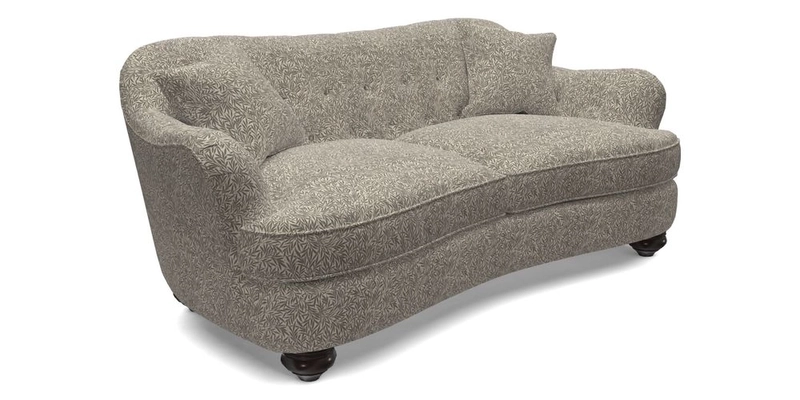 Fairmont 3 Seater Sofa in Romo Osumi Wild Rose with Contrast Piping in Linwood Luna Blossom Contrasting Scatters in Colefax & Fowler Jocasta Velvet Red