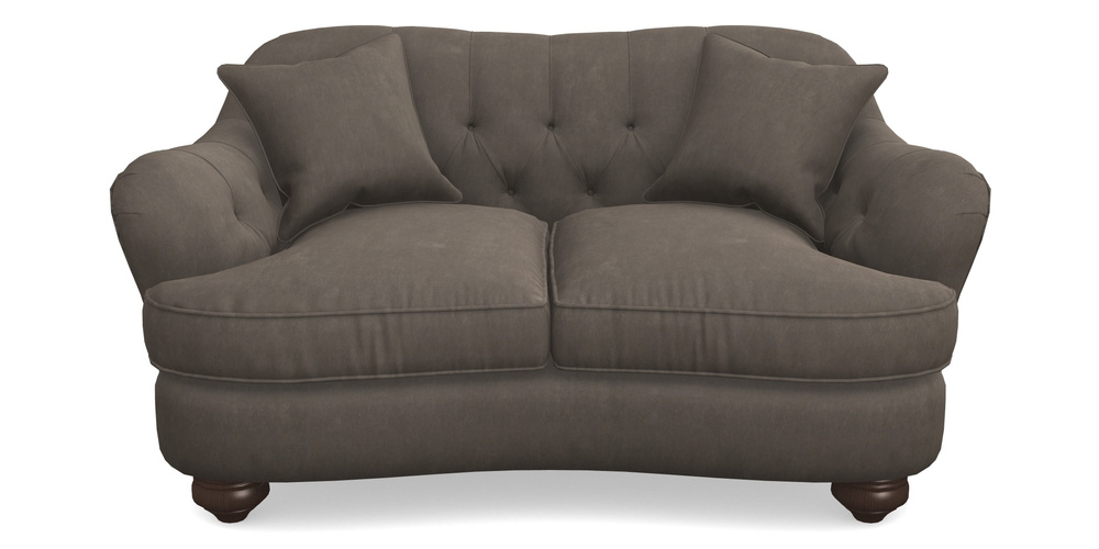 Product photograph of Fairmont 2 5 Seater Sofa In Clever Tough And Eco Velvet - Chrome from Sofas and Stuff Limited