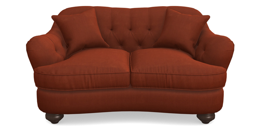 Product photograph of Fairmont 2 5 Seater Sofa In Clever Tough And Eco Velvet - Tawny from Sofas and Stuff Limited