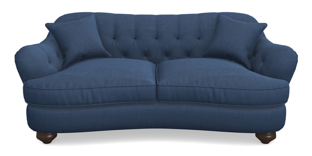 Product photograph of Fairmont 3 Seater Sofa In Clever Tough And Eco Velvet - Agean from Sofas and Stuff Limited