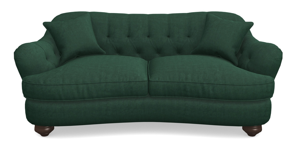 Product photograph of Fairmont 3 Seater Sofa In Clever Tough And Eco Velvet - Pine from Sofas and Stuff Limited