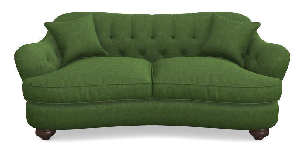 Product photograph of Fairmont 3 Seater Sofa In Clever Tough And Eco Velvet - Shamrock from Sofas and Stuff Limited